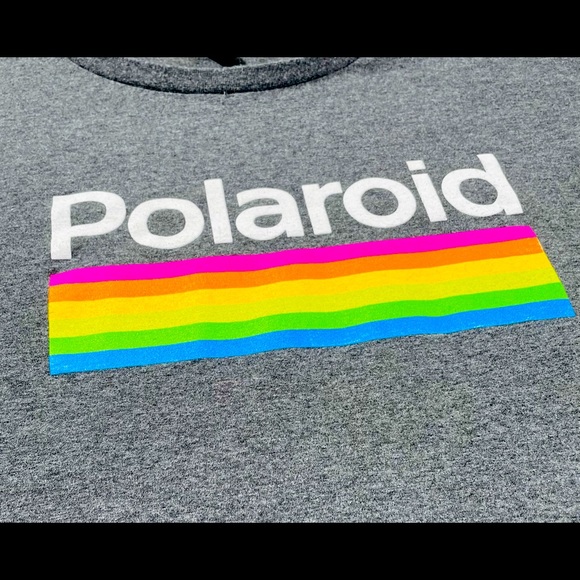 Retro Polaroid Logo T-Shirt - Special - Picture 1 of 4